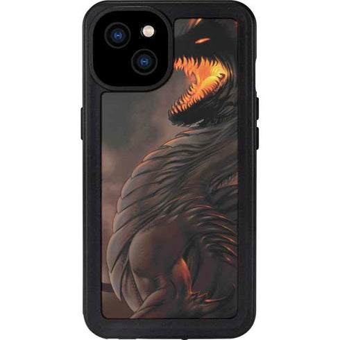 LA Williams Belial Dragon by LA Williams iPhone 15 Plus Waterproof Case